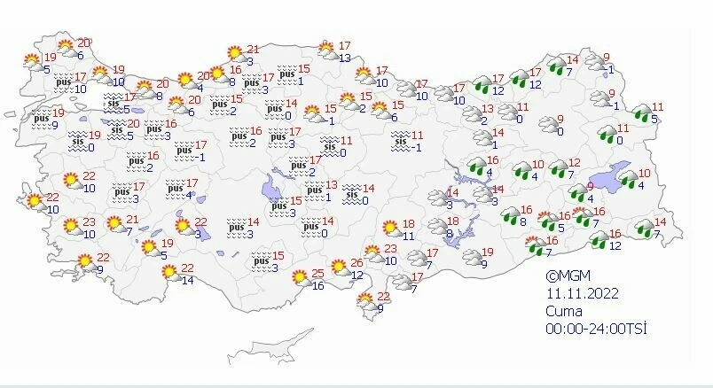 Son dakika: Sıcaklıklar 10 derecenin altına iniyor! Meteoroloji’den kar ve sağanak uyarısı