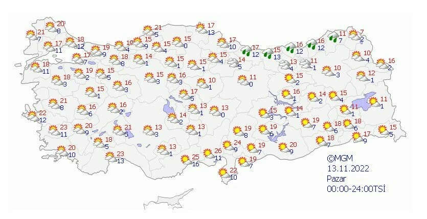 Son dakika: Sıcaklıklar 10 derecenin altına iniyor! Meteoroloji’den kar ve sağanak uyarısı