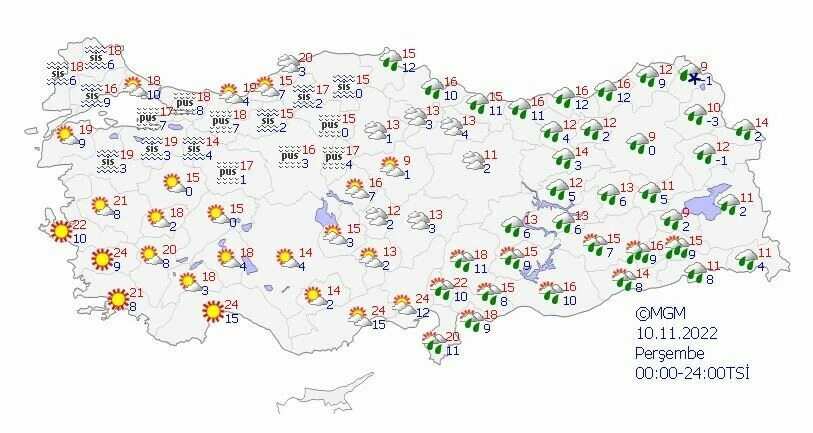 Sağanak yurdu etkisi altına alıyor! Meteoroloji uyarılarını peş peşe sıraladı