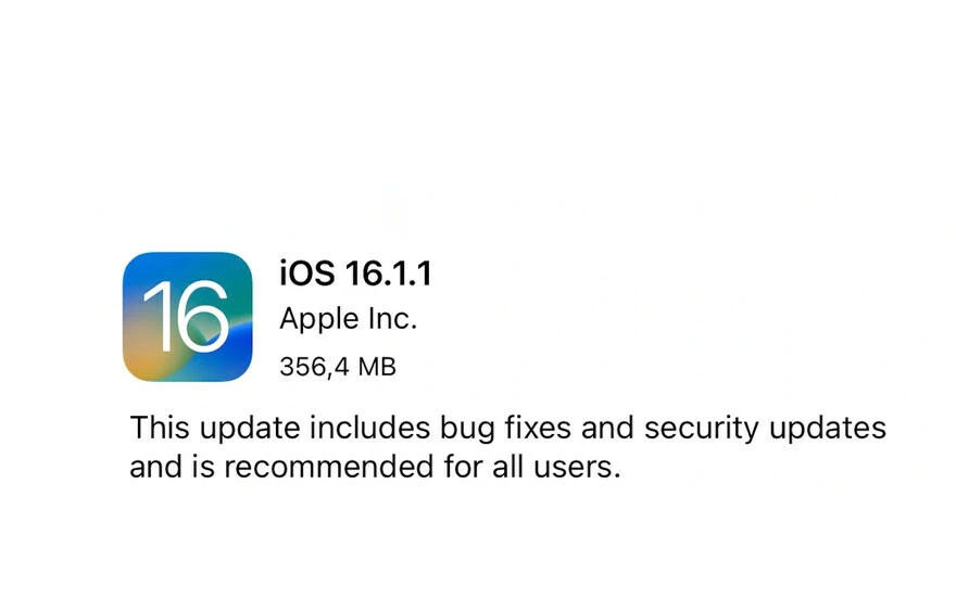 iPhone'un sorunları çözüldü: iOS 16.1.1 güncellemesi yayınlandı, hemen yükleyin!