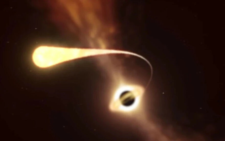 Bilim adamları bile şaşırdı: Kara deliğin bir yıldızı yutma anı görüntülendi