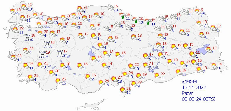 Meteoroloji'den iki şehre uyarı! Sağanak ve fırtına kapıda (12 Kasım 2022)