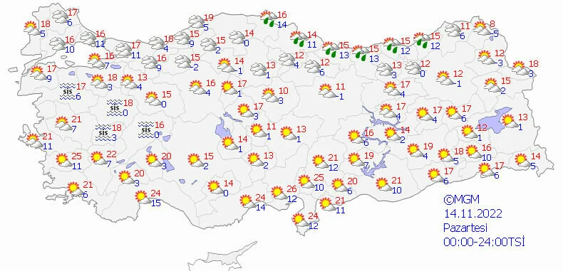 Meteoroloji'den iki şehre uyarı! Sağanak ve fırtına kapıda (12 Kasım 2022)