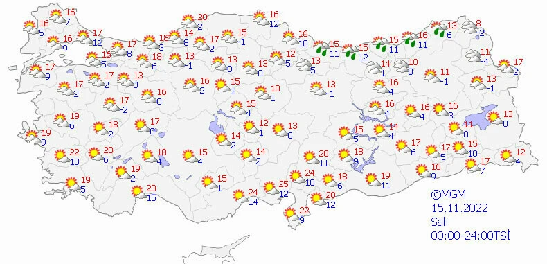 Meteoroloji'den iki şehre uyarı! Sağanak ve fırtına kapıda (12 Kasım 2022)