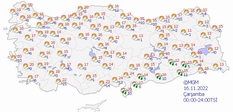 Meteoroloji'den iki şehre uyarı! Sağanak ve fırtına kapıda (12 Kasım 2022)