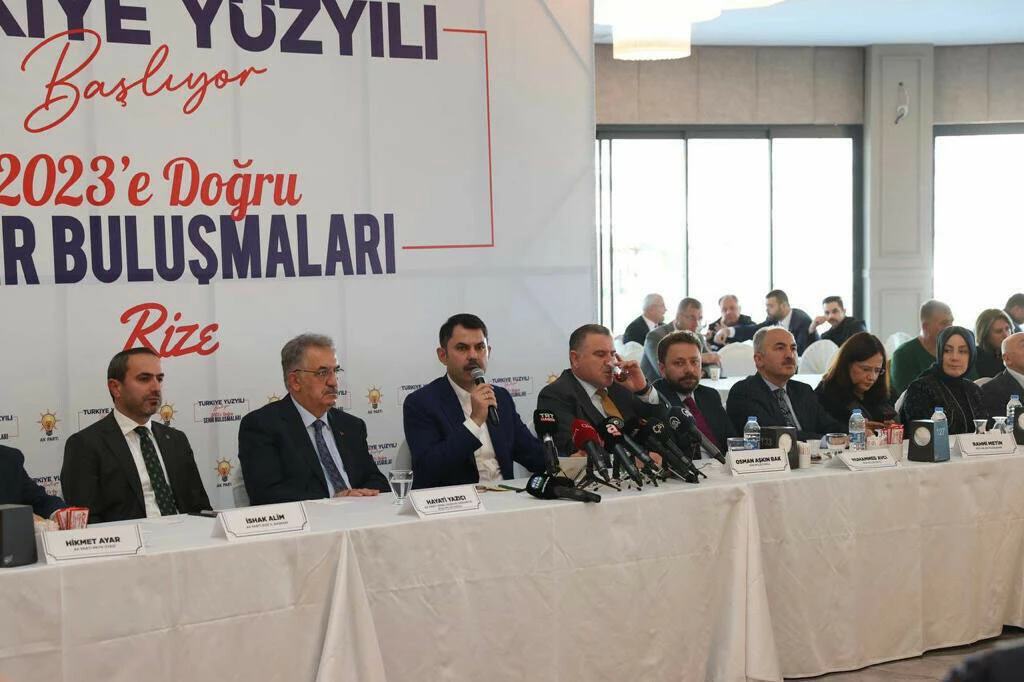 Bakan Murat Kurum: 2035'e kadar Türkiye'de deprem dönüşümüne girmemiş hiçbir alan kalmayacak