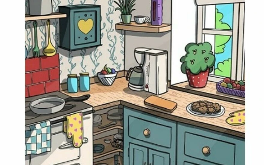 Mutfaktaki fareyi 18 saniyede bulabilir misiniz? Sadece IQ'su 120’nin üzerinde olanlar 18 saniyede bulabiliyor