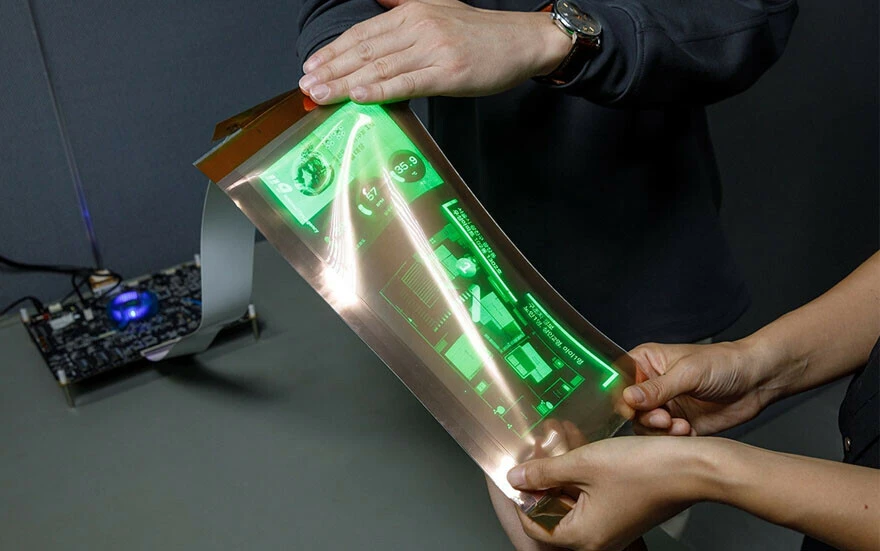 Dünyada bir ilk: Bükülebilen ekran teknolojisi tanıtıldı!