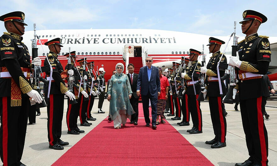 Son dakika: Cumhurbaşkanı Erdoğan G20 zirvesine katılmak üzere Endonezya’da!