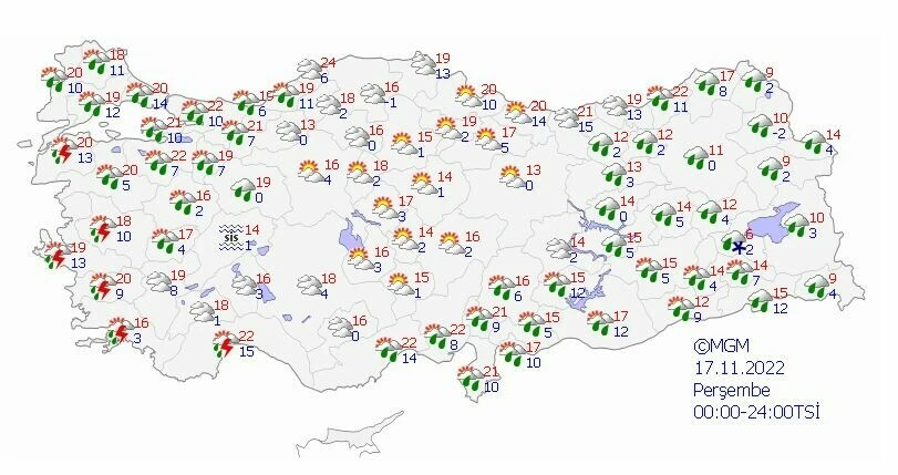 Son dakika! Meteoroloji son hava tahmin raporunu paylaştı, güneşli günlere veda vakti: Sağanak yağış günlerce sürecek