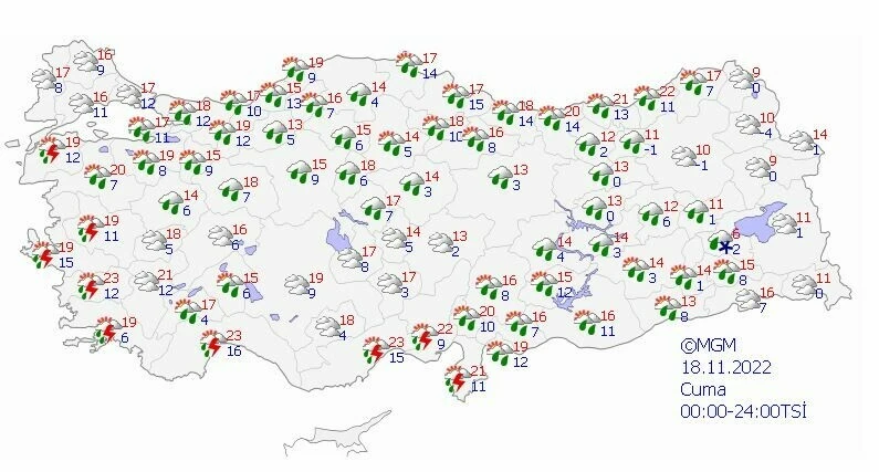 Son dakika! Meteoroloji son hava tahmin raporunu paylaştı, güneşli günlere veda vakti: Sağanak yağış günlerce sürecek