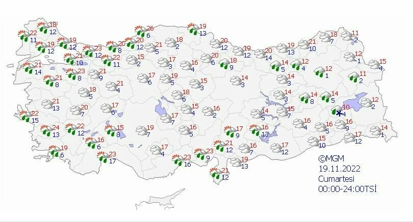 Son dakika! Meteoroloji son hava tahmin raporunu paylaştı, güneşli günlere veda vakti: Sağanak yağış günlerce sürecek