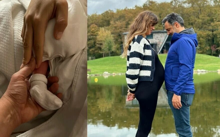 Arda Türkmen kızını kucağına aldı: Bebeğin ismi herkesi şaşırttı!