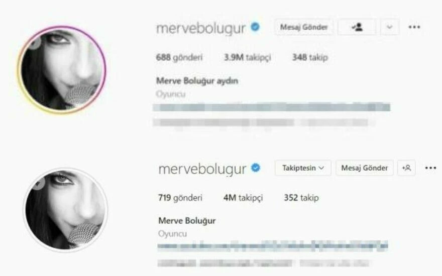 45 günlük eşinden boşanma kararı alan Merve Boluğur, soyadını da sildi