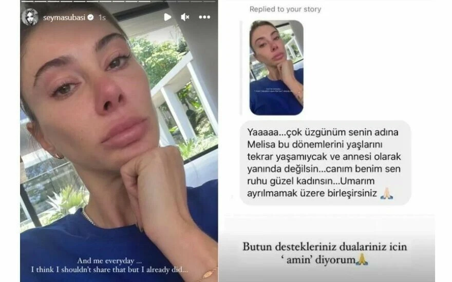 Şeyma Subaşı’nın ağlamaklı paylaşımı kafa karıştırdı: Acun Ilıcalı kızını Şeyma Subaşı’na göstermiyor mu?