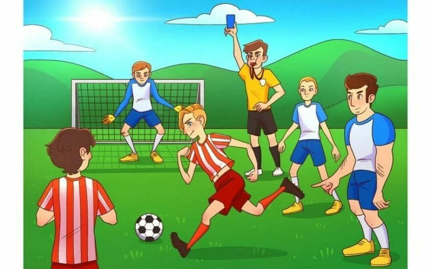 Beyin yakan zeka testi: Futbol resmindeki hatayı her 10 kişiden sadece 2’si 5 saniyede bulabiliyor!