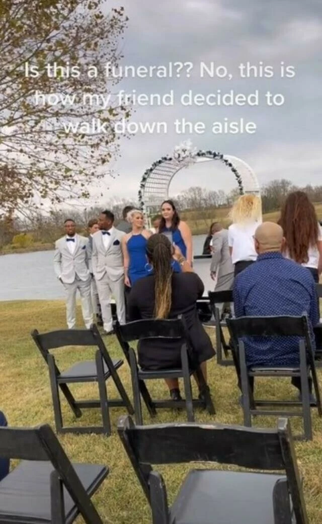 Gelin ve damadın TikTok videosu ortalığı karıştırdı! Sosyal medyada tartışmalar aldı başını gitti