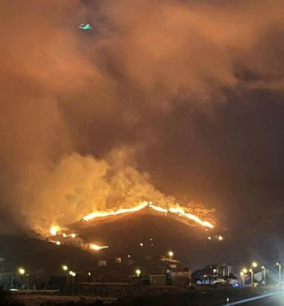 Gökçeada’daki yangın kontrol altında