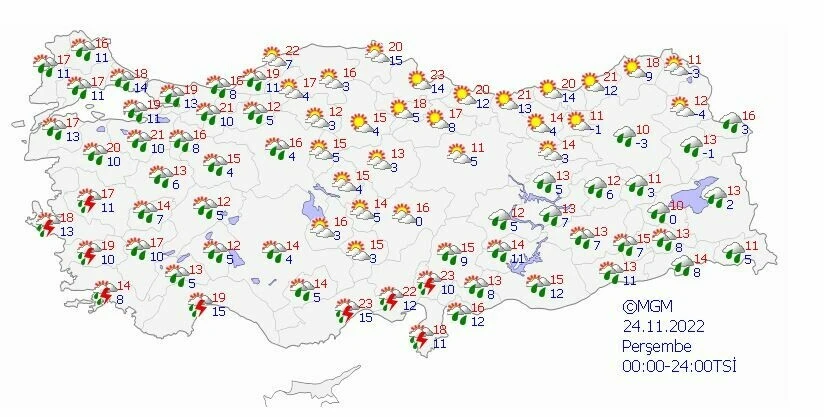 Meteoroloji uyarıları sıraladı: Kuvvetli rüzgar ve günlerce sürecek gök gürültülü sağanak etkili olacak