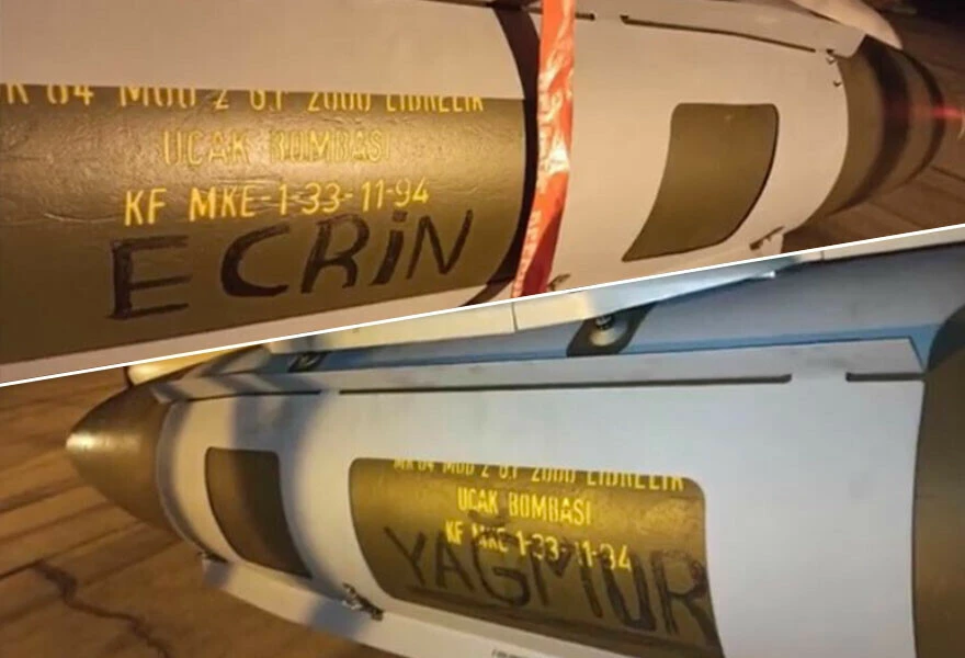 MSB'den duygulandıran paylaşım: Teröristleri vuran bombalara Yağmur ve Ecrin imzası damga vurdu