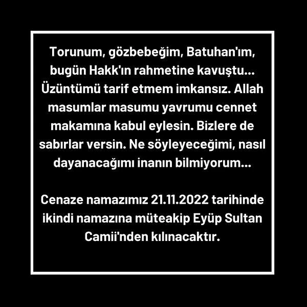 Torununu kaybeden Abdurrahim Albayrak'tan yürek burkan açıklama: Gözbebeğim, Batuhan'ım...