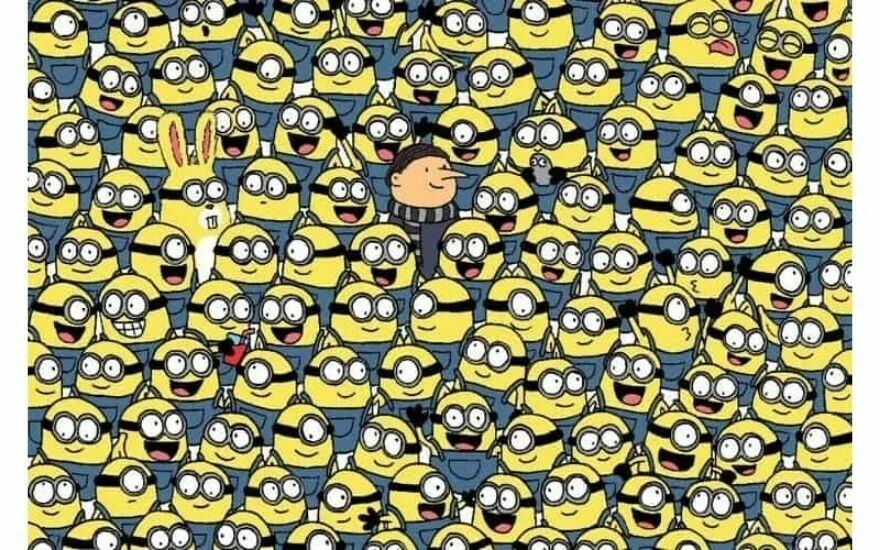 Ünlü Macar ressam Dudolf’un IQ testi: Minyonlar arasındaki 3 muzu bulan dedektif kadar keskin zekaya sahip!