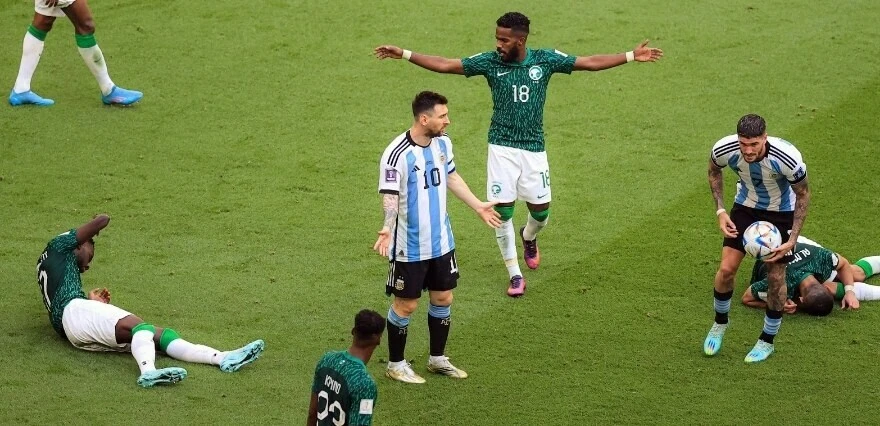Son dakika! Dünya Kupası'nda ilk sürpriz: Suudi Arabistan, Arjantin'i mağlup etti