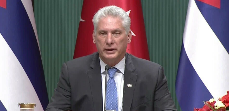 Son dakika: Cumhurbaşkanı Erdoğan ve Küba Devlet Başkanı Bermudez'den ortak basın açıklaması
