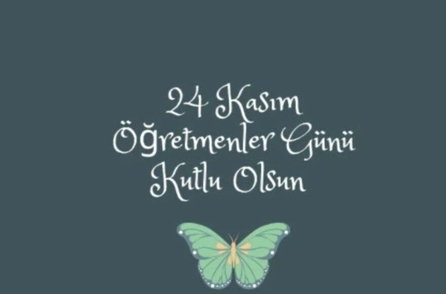 Öğretmenler günü için çiçek notu örnekleri