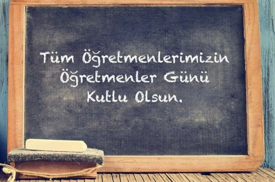 Öğretmenler günü için çiçek notu örnekleri