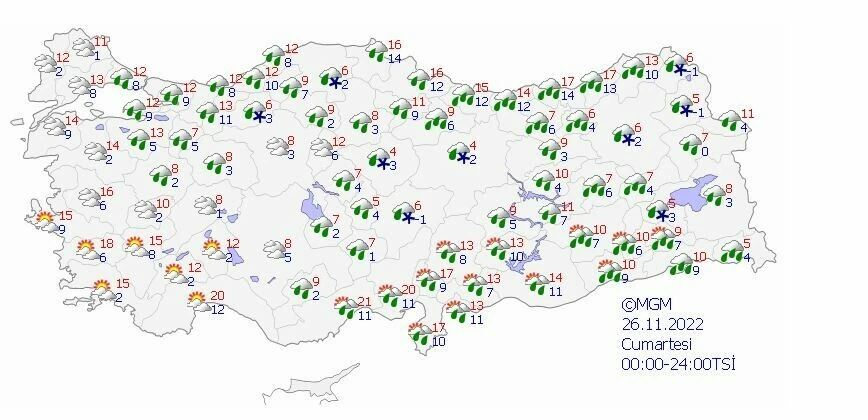 Sağanak yağış yurdun her noktasında! Meteoroloji uyarılarını peş peşe sıraladı (5 günlük hava tahmin raporu)