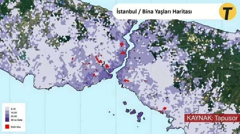 İstanbul'un en tehlikeli semtleri! Uzman Şevki Çatladı, ilçe ilçe bina yaşı haritası çıkardı