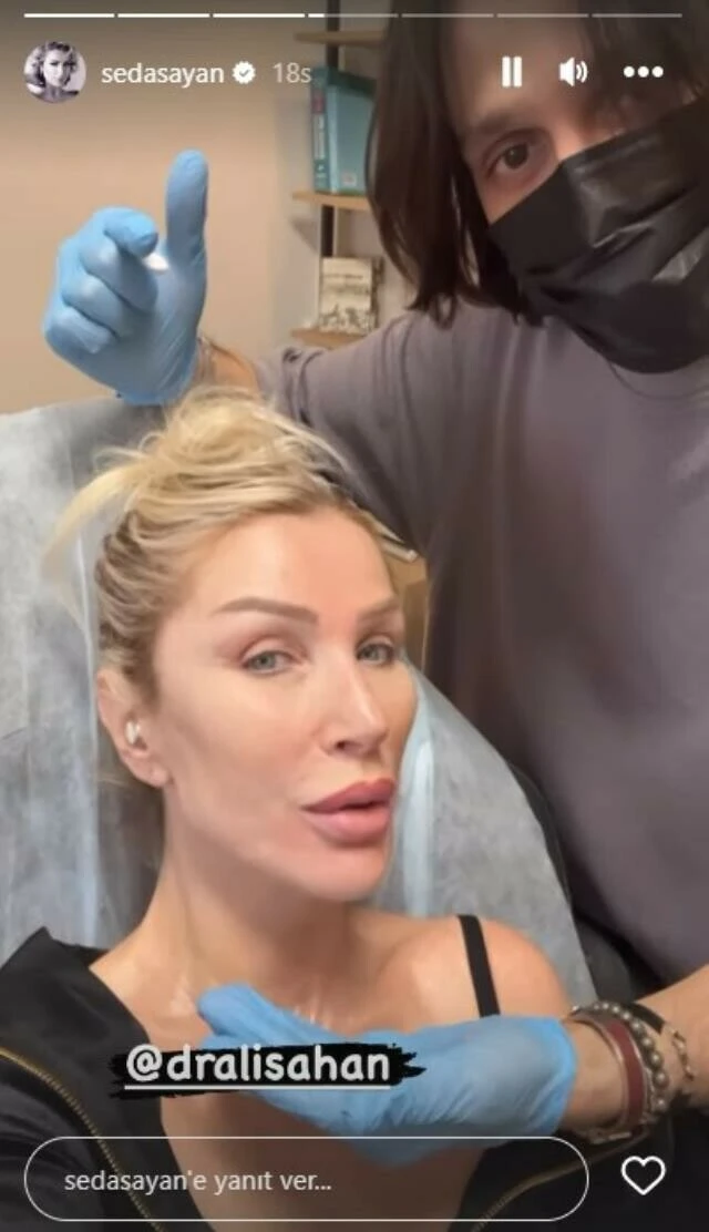 Seda Sayan yine saklamadı! Fransız askısının, örümcek ağının ardından yeni estetik videosu