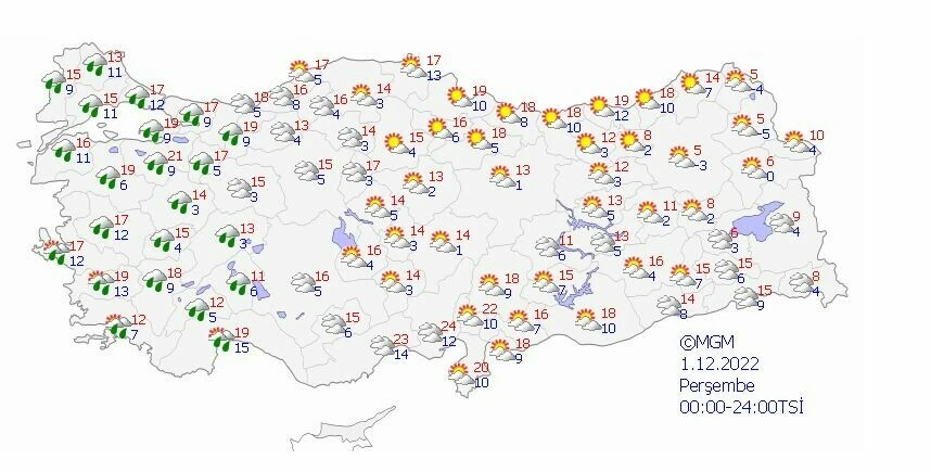 Sakın güneşe aldanmayın meteoroloji il il uyardı: Sağanak yağış geri dönüyor! 