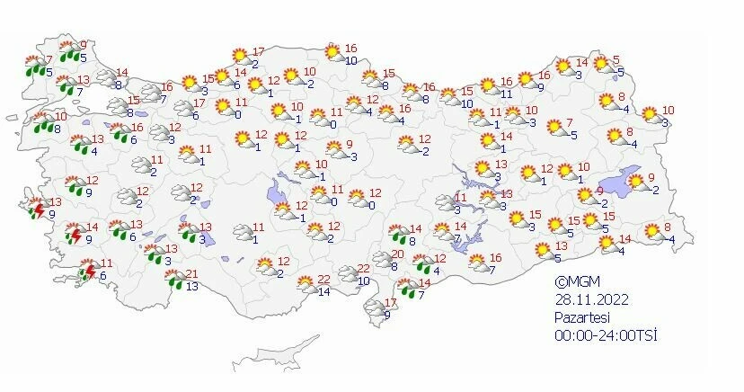 Sakın güneşe aldanmayın meteoroloji il il uyardı: Sağanak yağış geri dönüyor! 