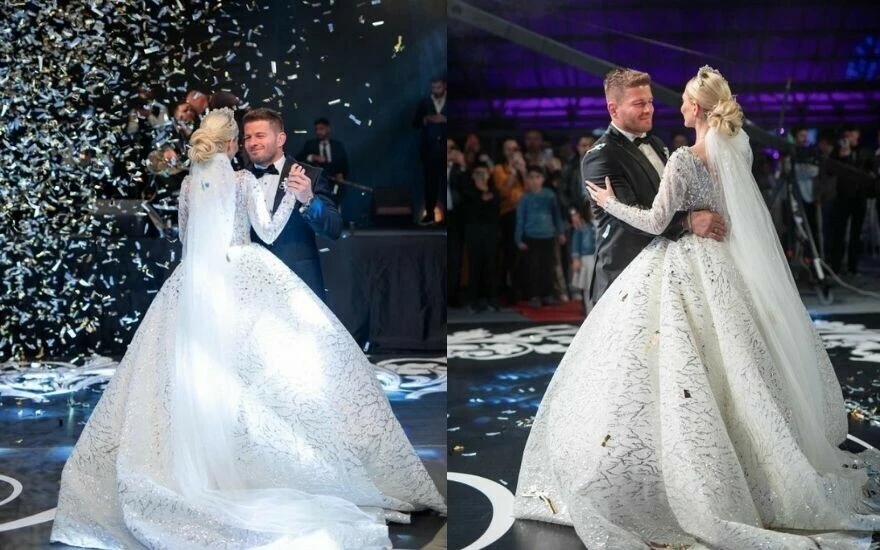 Yarışmada tanışıp evlenen Survivor yarışmacılarının düğününde paralar havada uçuştu!