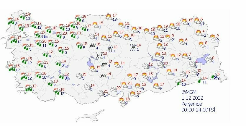 Gök gürültülü sağanak ve kar etkili olacak! Meteoroloji il il uyarılarını sıraladı (5 günlük hava tahmin raporu)