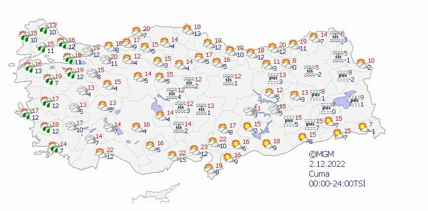 Gök gürültülü sağanak ve kar etkili olacak! Meteoroloji il il uyarılarını sıraladı (5 günlük hava tahmin raporu)
