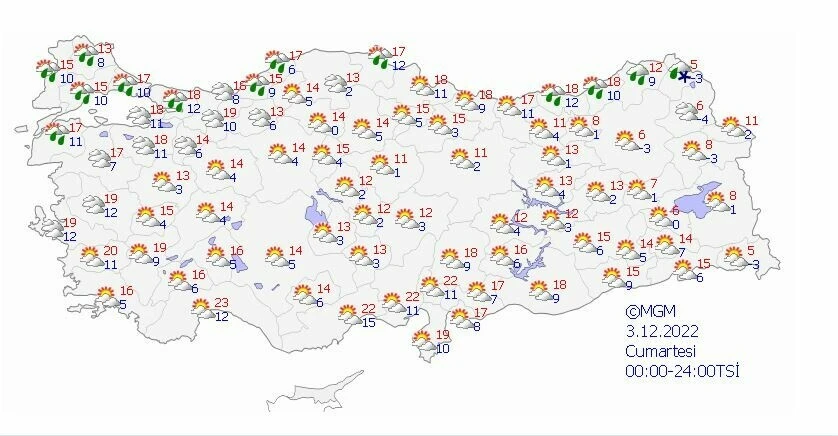 Gök gürültülü sağanak ve kar etkili olacak! Meteoroloji il il uyarılarını sıraladı (5 günlük hava tahmin raporu)