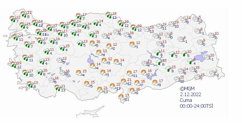 Kar yağışının etkili olacağı il sayısı artıyor: Batı’da gök gürültülü sağanak! Doğu’da ise kar var!