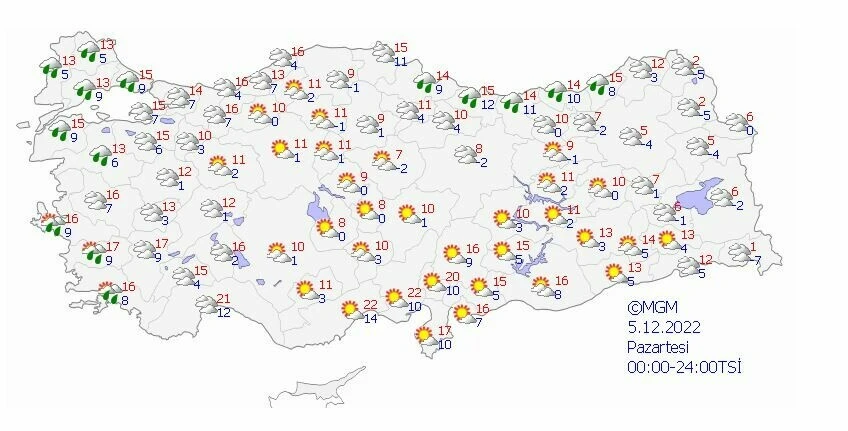 Gök gürültülü sağanak ve fırtınaya dikkat: Meteoroloji’den Marmara’ya kuvvetli yağış uyarısı