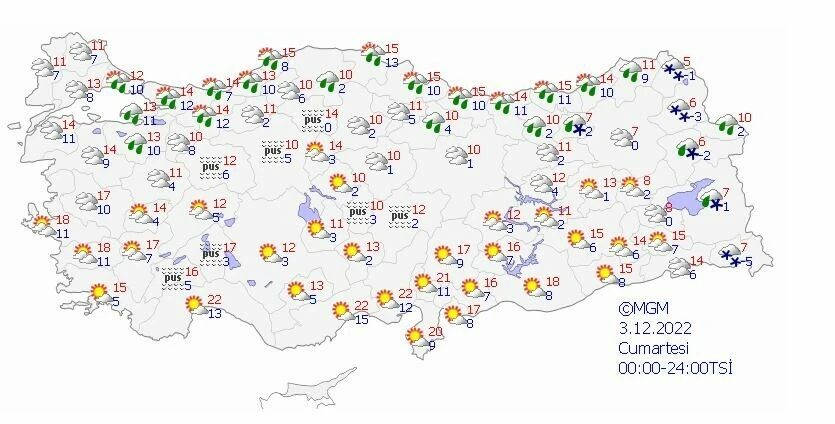 Sıcaklıklar eksiyi gördü, kar yağışının etkili olduğu il sayısı arttı! (Meteoroloji 5 günlük hava tahmin raporu)