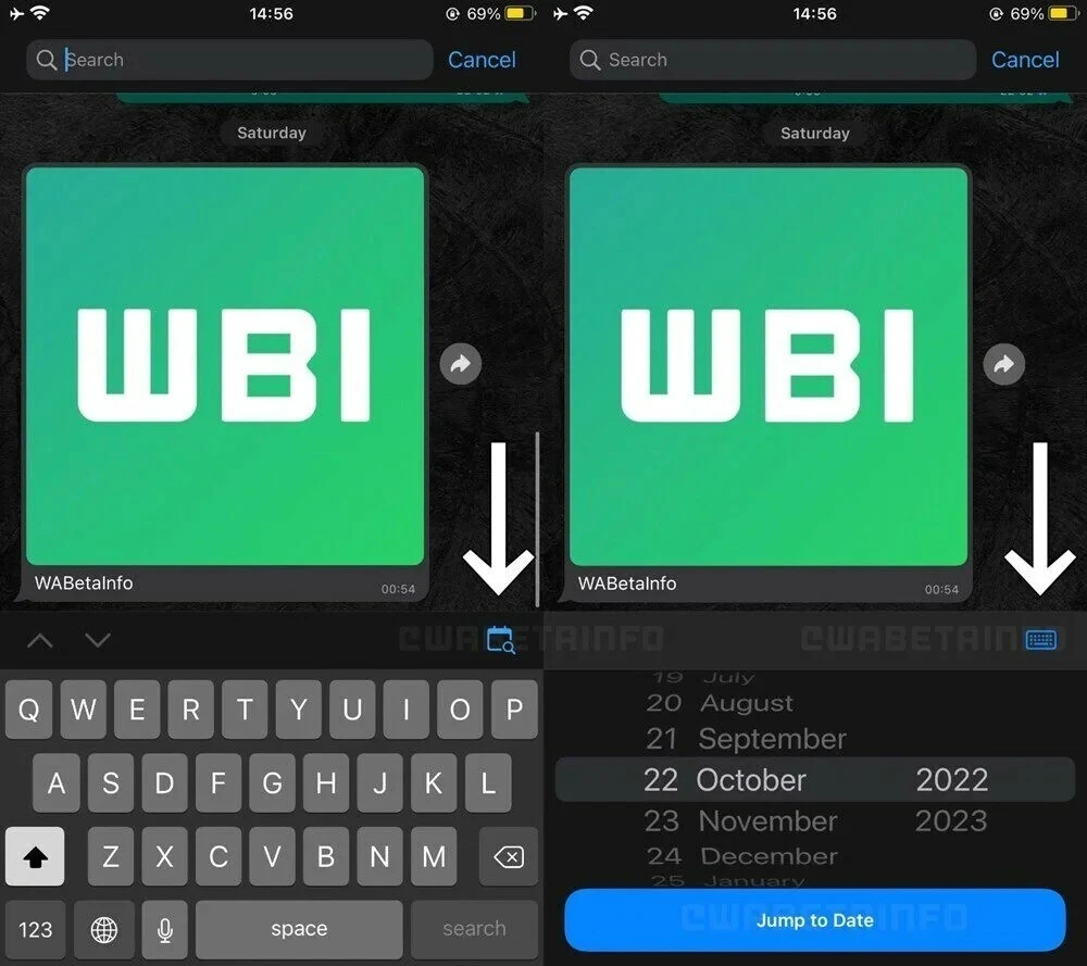 WhatsApp’ta geçmişe gitmek artık çok daha kolay olacak: Yeni özellik için testler başladı!