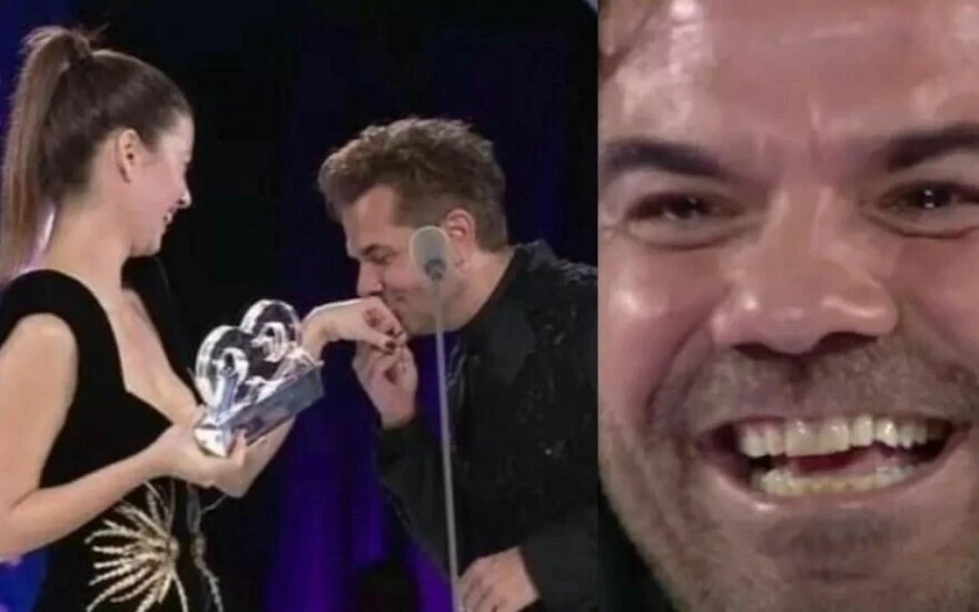 Eşi Beren Saat’ten ‘Yılın İkonu Ödülü’nü alan Kenan Doğulu gözyaşlarını tutamadı: “Bizi bir araya getiren o sonsuz olasılıklara teşekkür ederim”