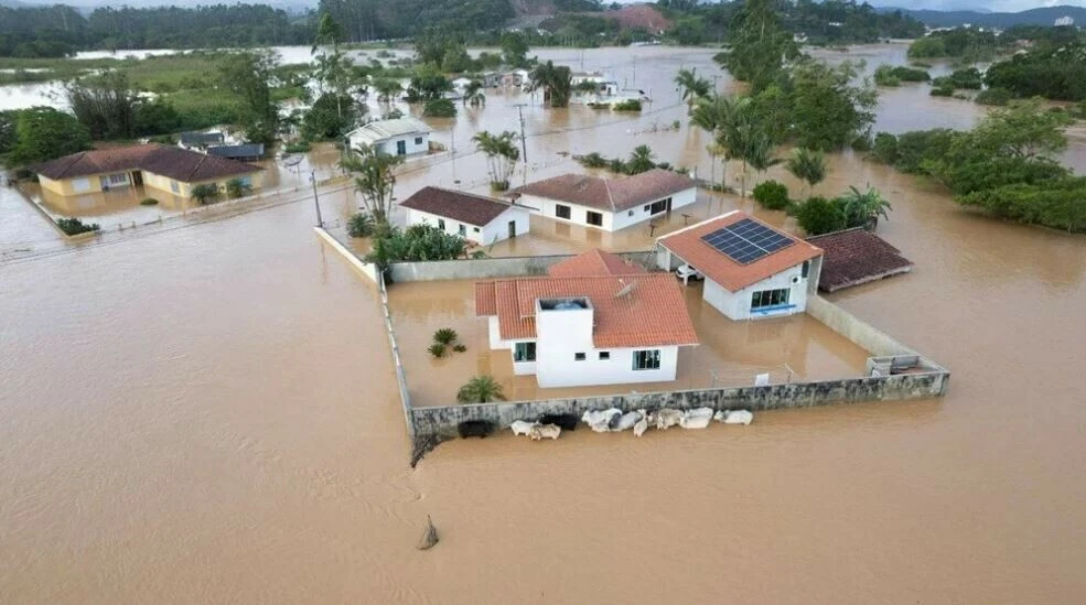 Brezilya’daki sel felaketinde bilanço ağırlaşıyor: 5 ölü