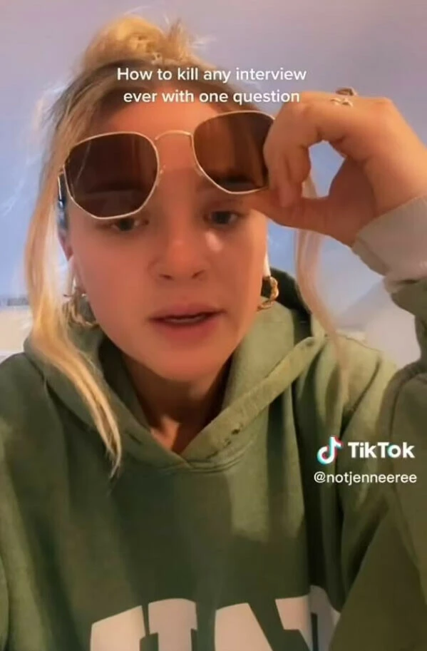 Her iş görüşmenizde bu soruyu sorun işi kapın! TikTok'ta paylaştı milyonlar izledi