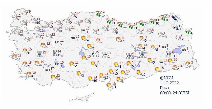 Hafta sonu hava nasıl olacak? Meteoroloji son tahminlerini paylaştı…  Sağanak ve kar yağışına dikkat