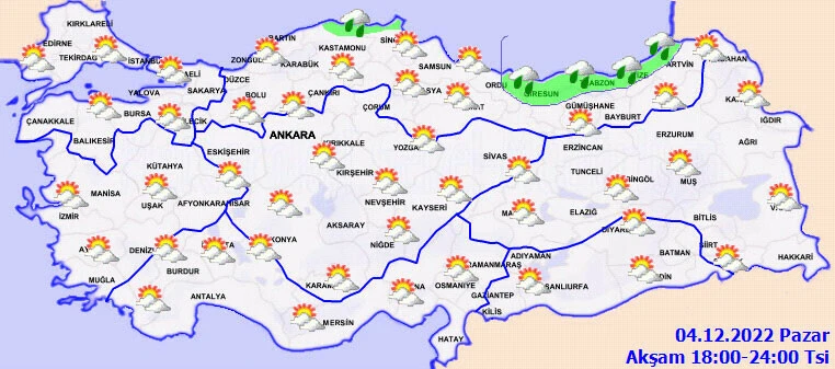Son dakika! Meteoroloji bölge bölge uyardı: Sağanak ve kar geliyor (4 Aralık hava durumu)
