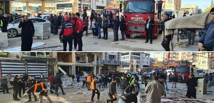 Şanlıurfa'da korkutan patlama: Çok sayıda yaralı var