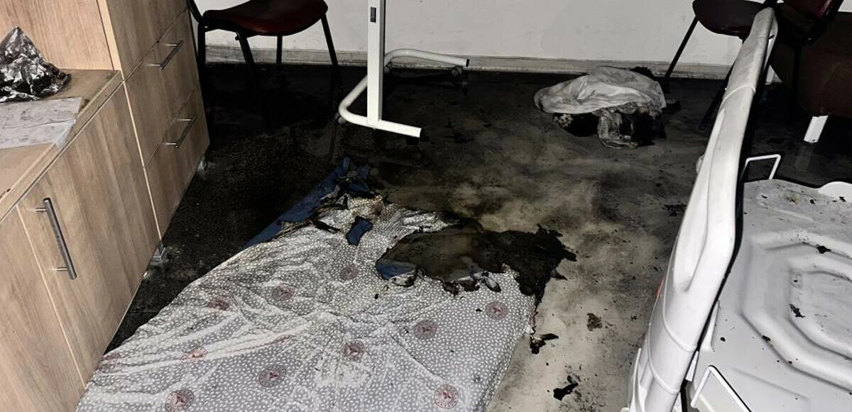Hastanede korkutan yangın: 8 hasta dumandan etkilendi